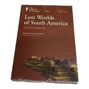 Lost Worlds of‎ South America (4-DVD) NEW with Guidebook 4 Lectures Seal Wrapped